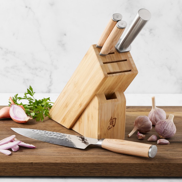 Shun Premier Blonde 5-Piece Knife Block Set