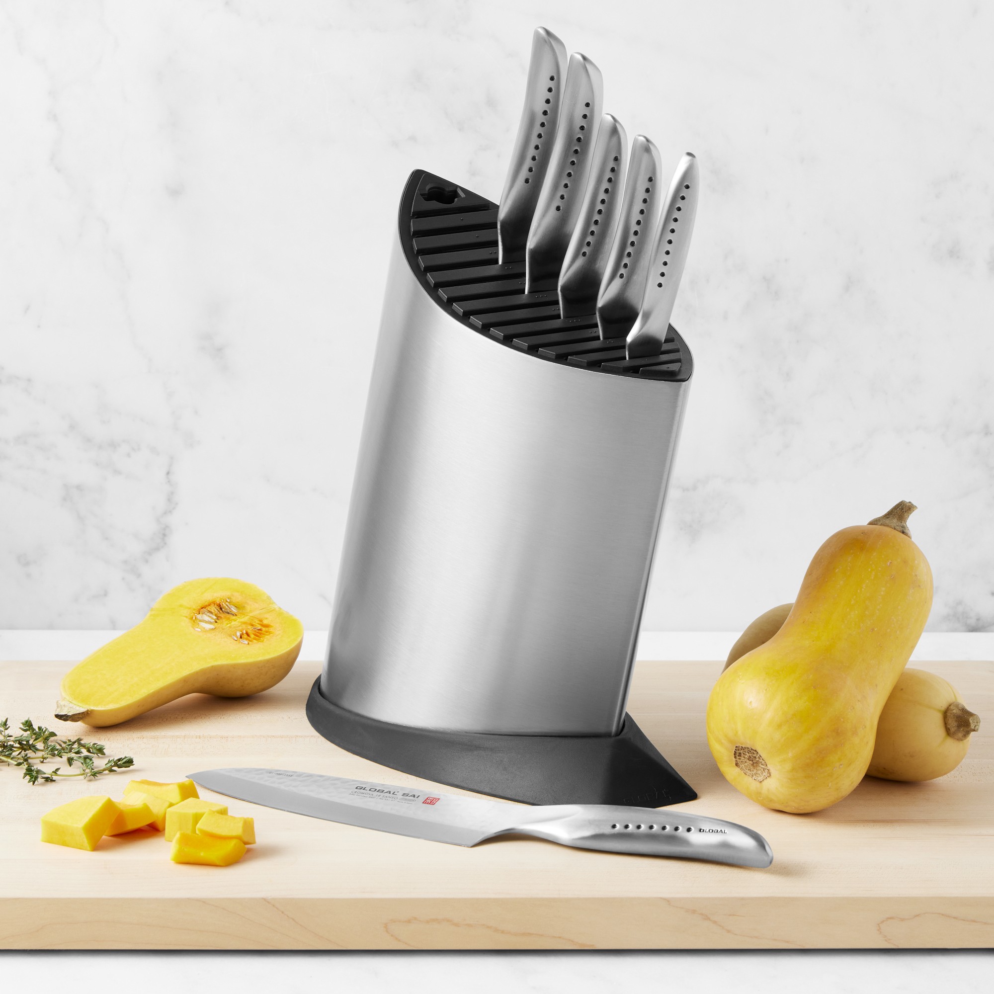 Global Sai Knife Block