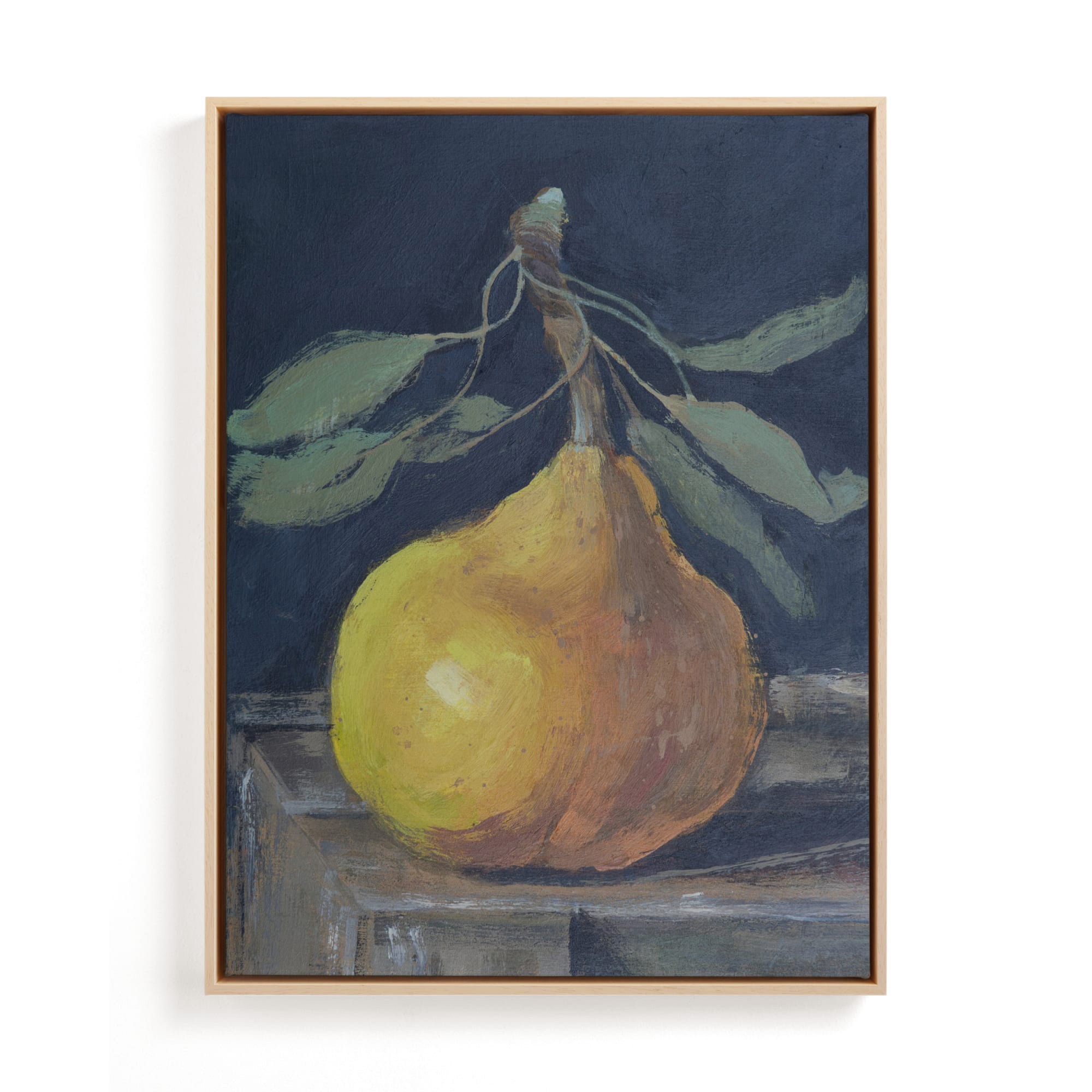 Pear Still Life Open Edition Kitchen Art by Minted