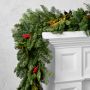 Noble Green Holly Live Wreath &amp; Garland