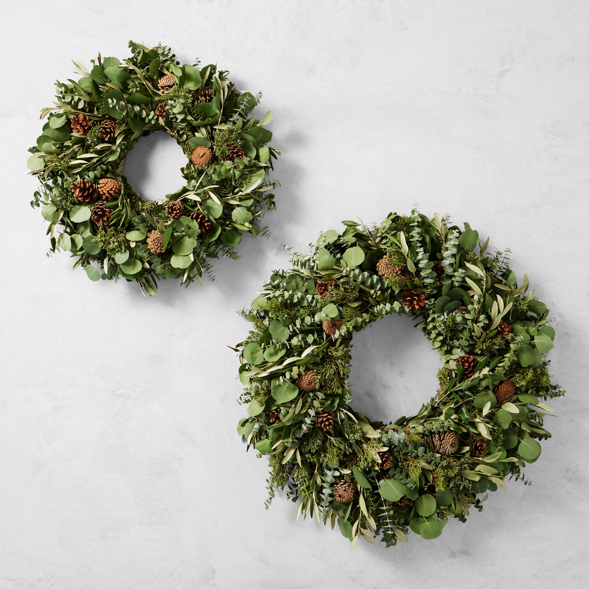 Jeff Leatham Sonoma Winter Classic Live Wreath & Garland