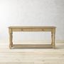 Harvest Open Hall Console, 70", Wood, Spruce