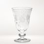 Vintage Etched Water Glasses, Set of 8