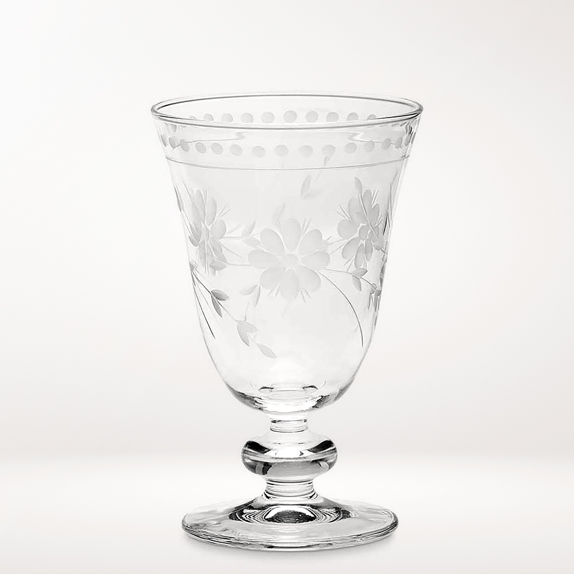 Vintage Etched Goblets