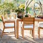 Larnaca Outdoor Teak Extendable Dining Table (72&quot;-118&quot;)