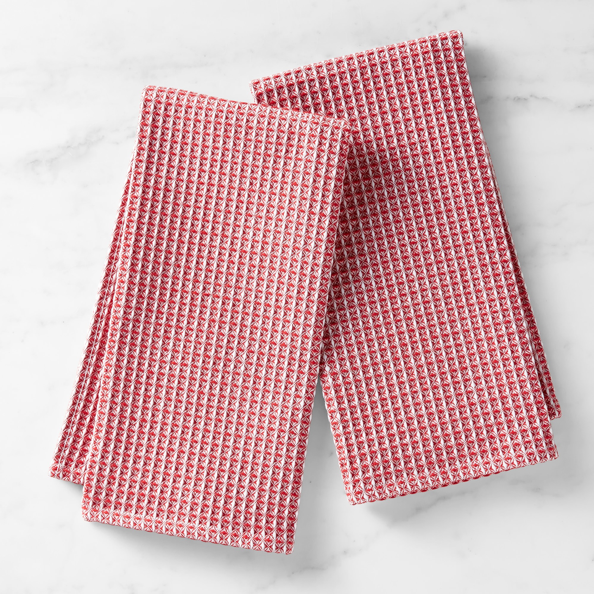 Oversized Waffle Weave Towels, Set of 2