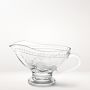 Vintage Etched Gravy Boat