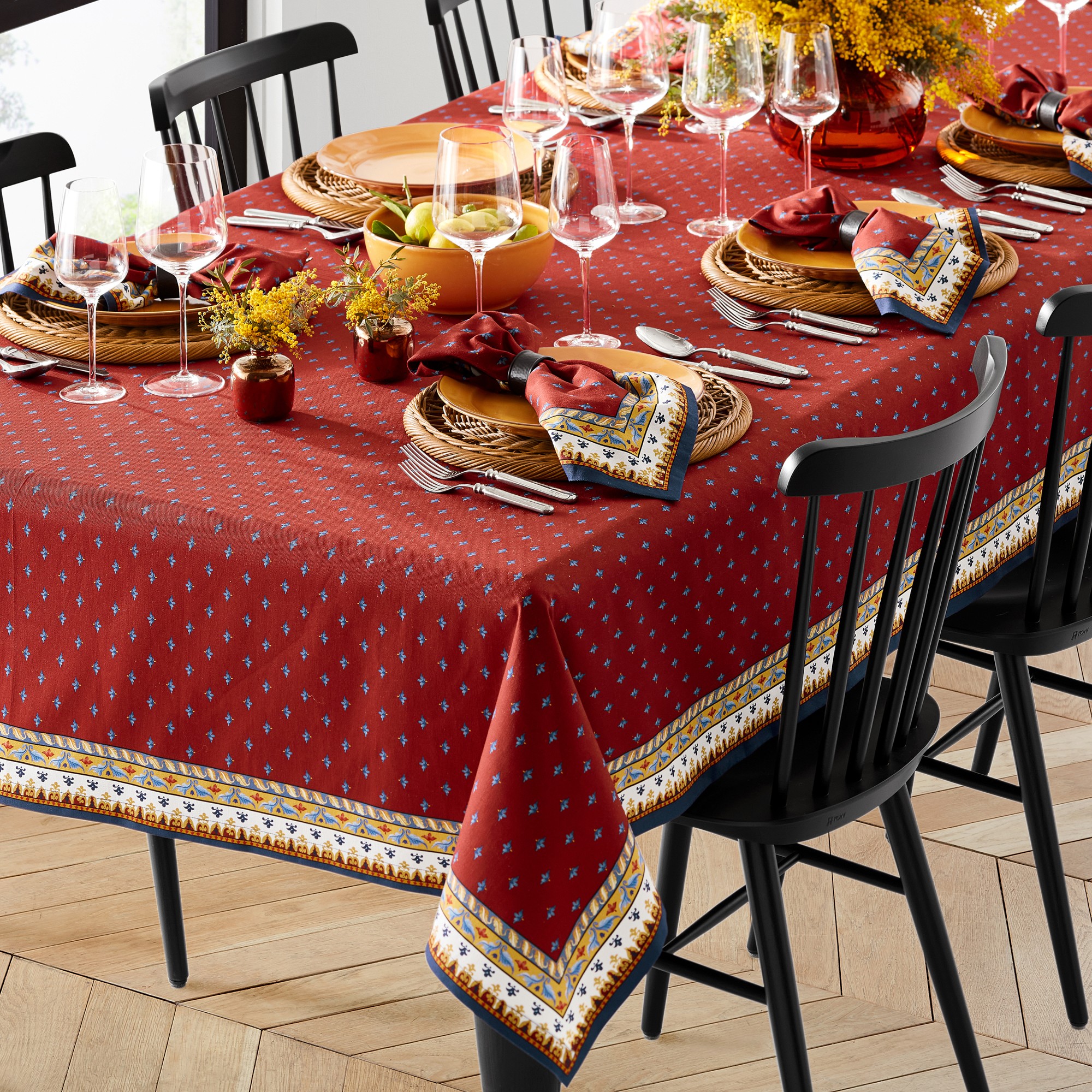 Sicily Red Tablecloth