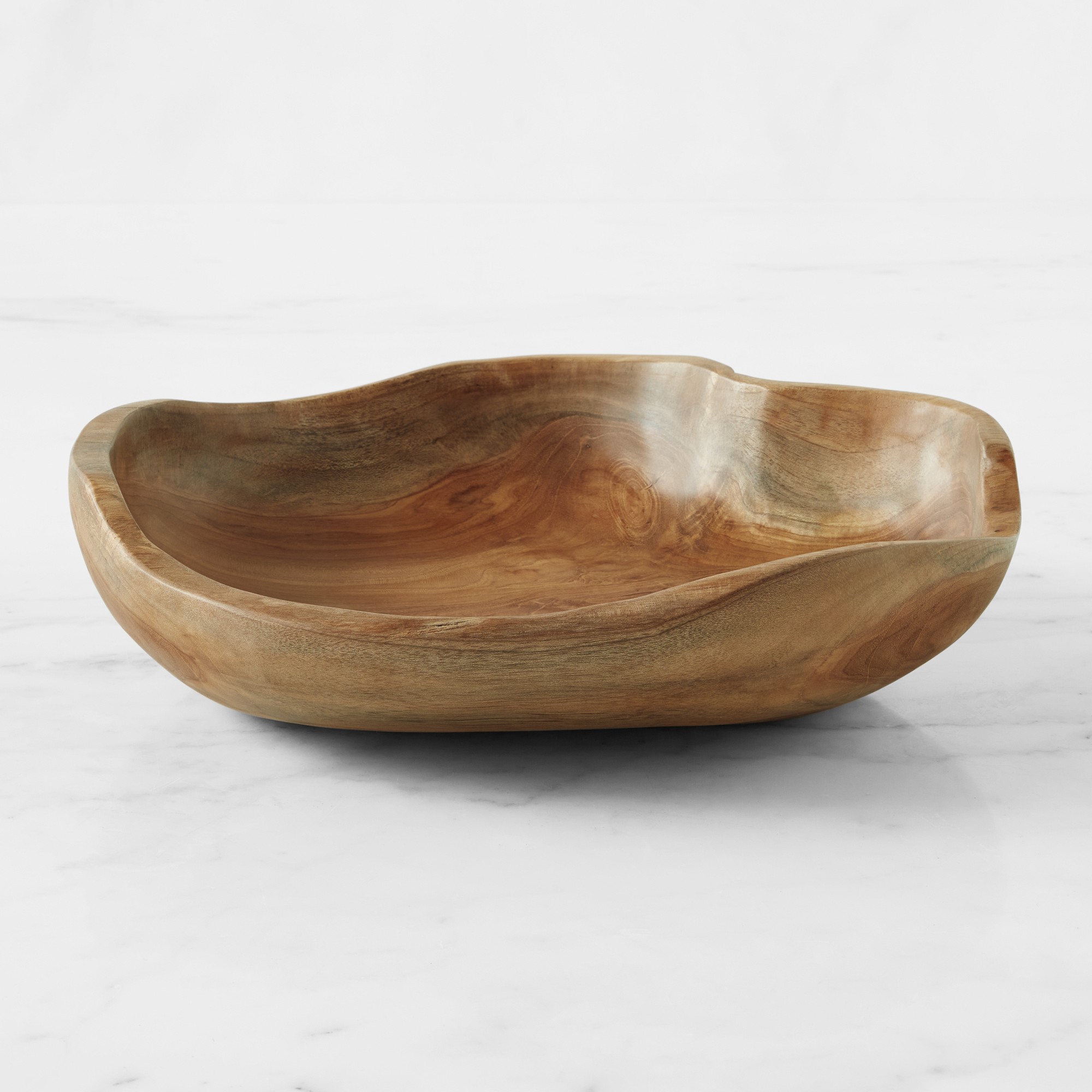 Live Edge Teak Bowl