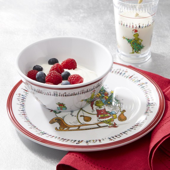 Kids christmas dinnerware best sale