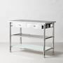 Modular Kitchen Island with Marble Top (48&quot;)