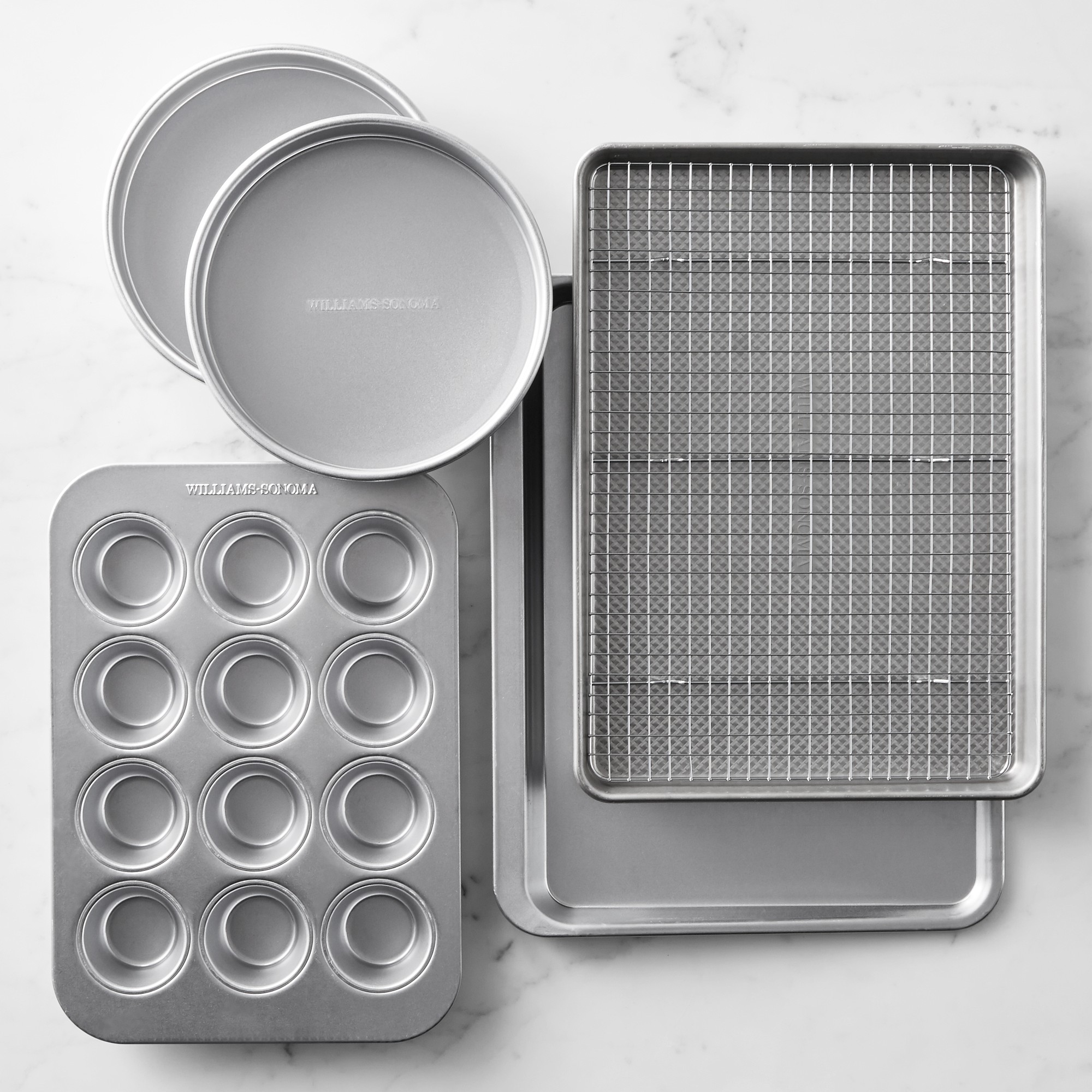 Williams Sonoma Traditionaltouch™ Bakeware Essentials, Set of 6