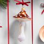 Williams Sonoma Copper Mushroom Ornament