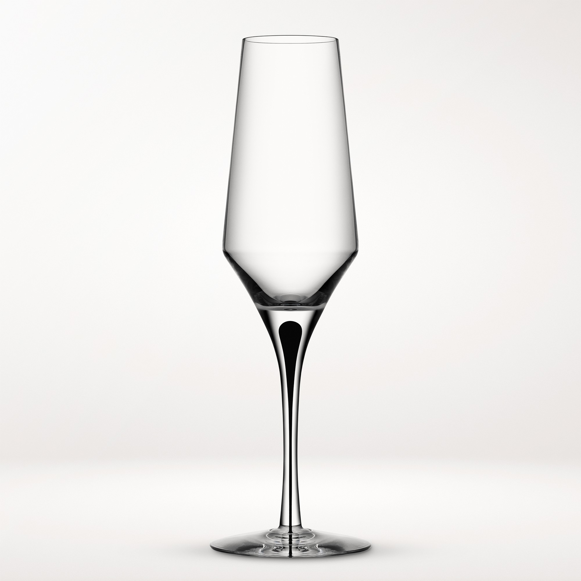 Orrefors Metropol Champagne Glasses, Set of 2