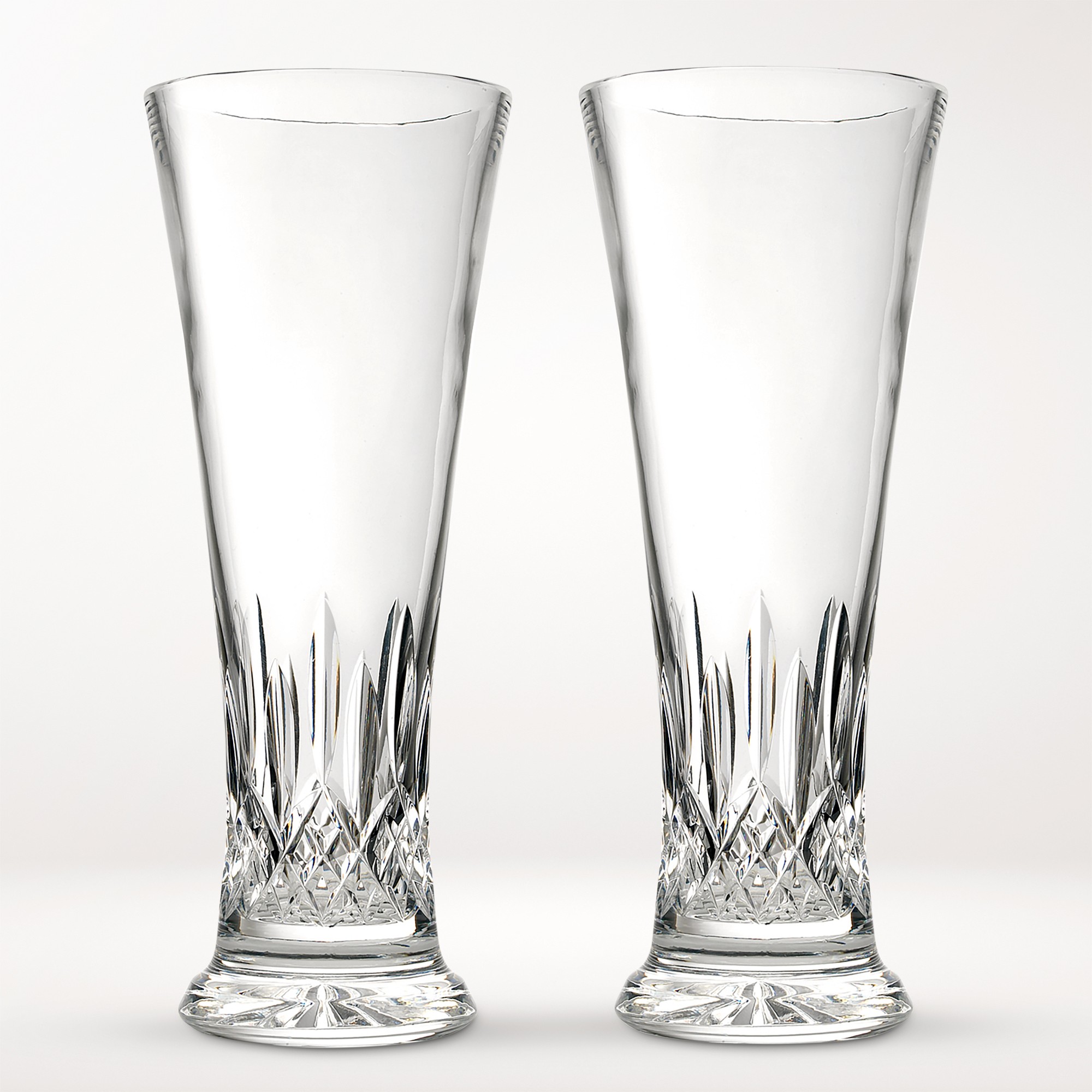 Waterford Lismore Pilsner Glasses, Set of 2