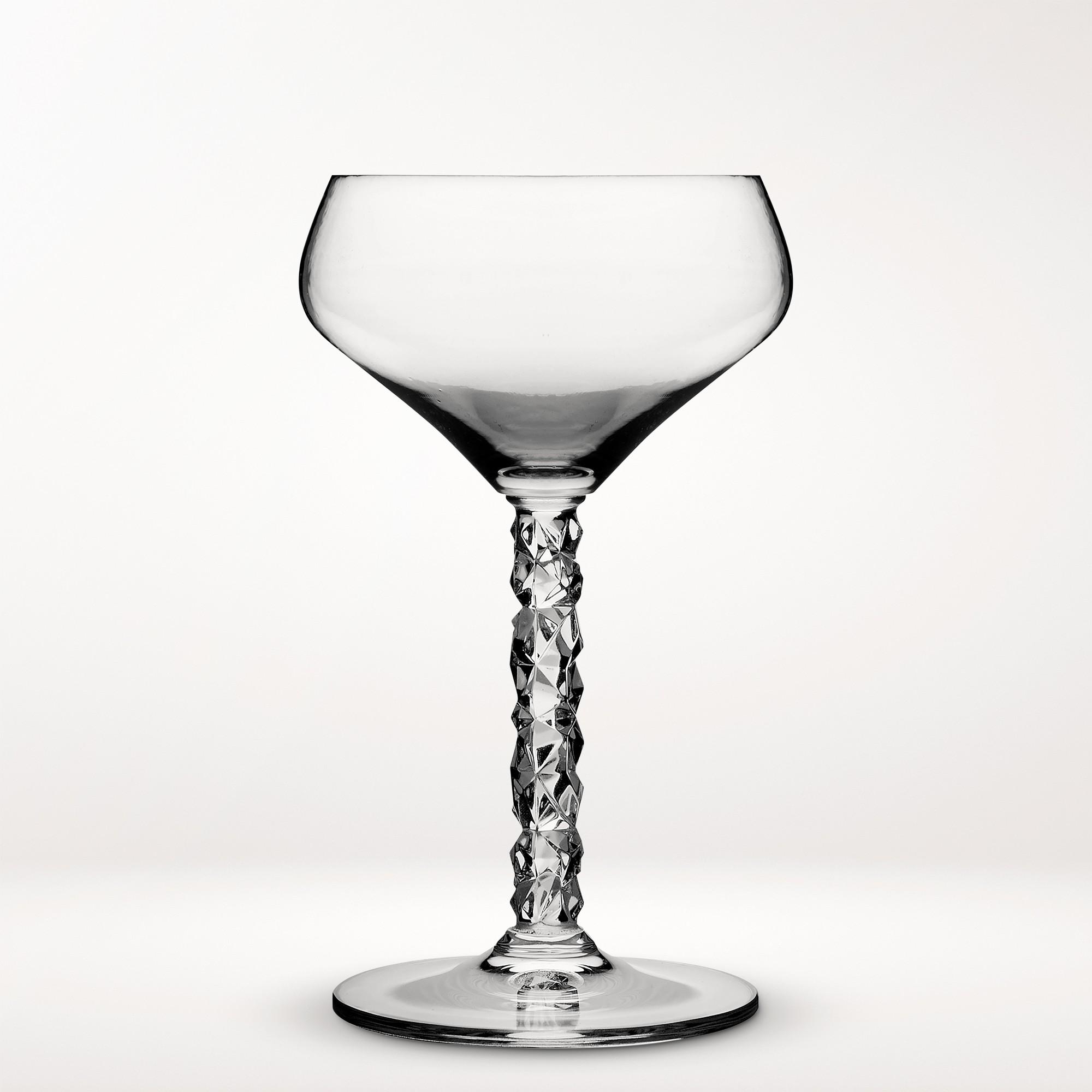 Orrefors Carat Coupe Glasses, Set of 2