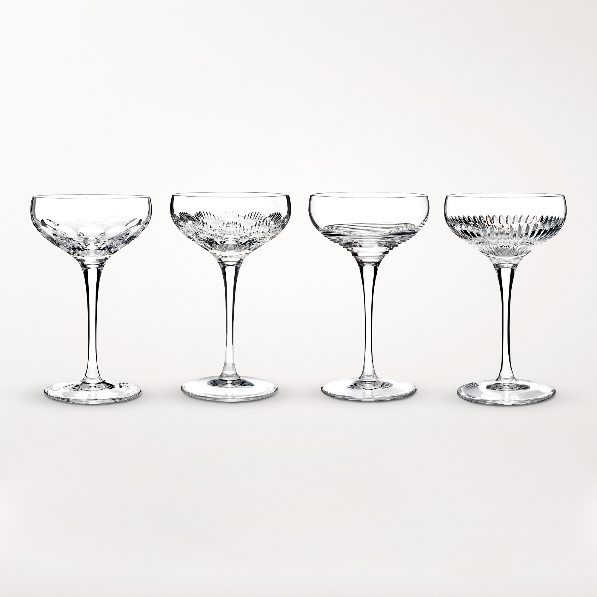 Waterford Mixology Mixed Coupe Glasses, Set of 4