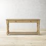 Harvest 2-Drawer Open Hall Console (70&quot;)