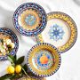 Sicily Blue Melamine Dinnerware Collection