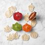 Williams Sonoma Large Fall Pie Punches, Set of 4