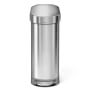 simplehuman&#8482; 45-Liter Slim Hands-Free Kitchen Step Trash Can with Liner Rim