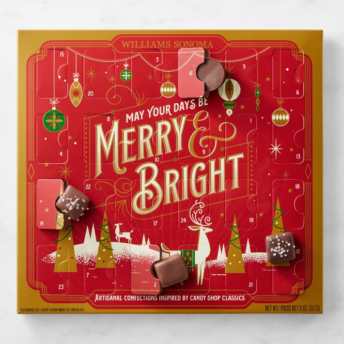 Williams Sonoma Classic Candy Advent Calendar Williams Sonoma