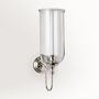 Williams Sonoma Home x Josh Young Cambridge Hurricane Sconce, 18", Polished Nickel