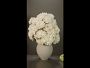 Video 2 for Jeff Leatham Real Touch Faux White Hydrangea Stems, Set of 12