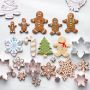 Williams Sonoma Holiday Copper Cookie Cutters, Set of 4