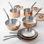 Mauviel M'200CI Copper 10-Piece Cookware Set