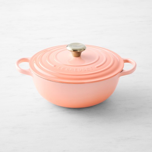 Le Creuset Enameled Cast Iron Soup Pot, 4 1/2-Qt., Peche