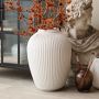 Hammershoi Floor Pot White, 19.7 " x 14.2"