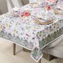 Famille Rose Tablecloth, 70" X 108"