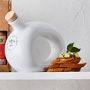 White Ceramic Olive Oil Bottle