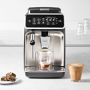 Philips 3300 Series Fully-Automatic Espresso Machine with Milk Frother, Black & Chrome