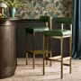 Emma Upholstered Counter &amp; Bar Stool