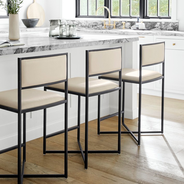 Dessau Upholstered Counter &amp; Bar Stool