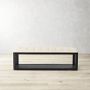 Porte Grid Tufted Bench (55&quot;)