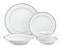 Apilco Tradition Blue-Banded Porcelain Dinnerware Sets