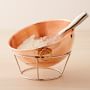 Mauviel Copper Beating Bowl with Loop Handle