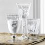 Vintage Etched Wine Glasses