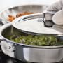 All-Clad D5&#174; Stainless-Steel Deep Saut&#233; Pan with Splatter Screen, 4-Qt.