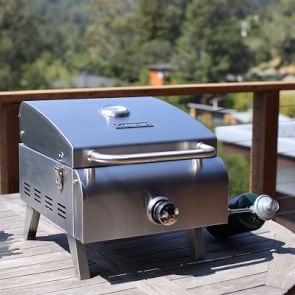 Cuisinart professional portable gas grill in stainless steel best sale