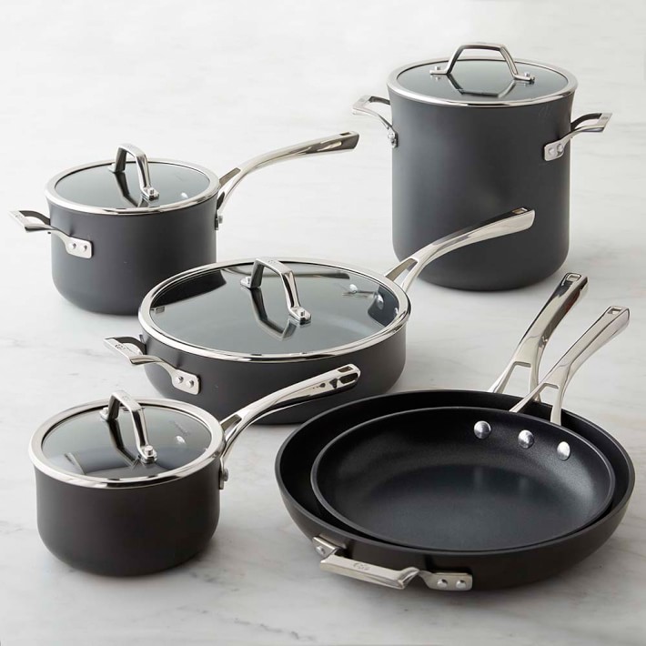 Pot and pan set calphalon discount