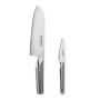 Global Classic Santoku &amp; Paring Knives, Set of 2