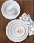 Pillivuyt Queen Anne Porcelain Cups &amp; Saucers