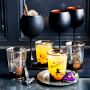 Black Matte &amp; Copper Wine Glasses