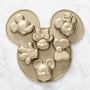 Williams Sonoma Mickey and Minnie Mouse Cast Aluminum Cakelet Pan, 11&quot; x 10&quot;