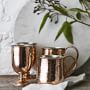 Authentic Hammered Copper Mug