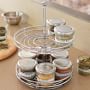 Two-Tier Revolving Spice Rack